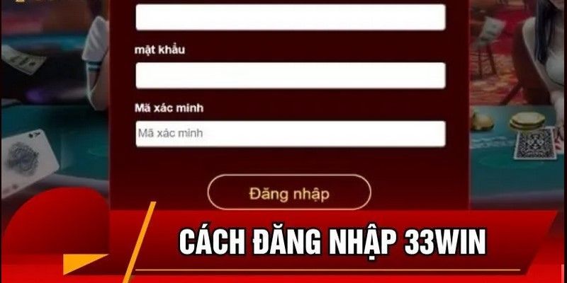 Đăng nhập 33Win bằng máy tính