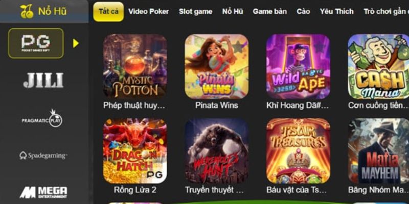 Nhà phát hành game chất lượng tại nổ hũ 33WIN